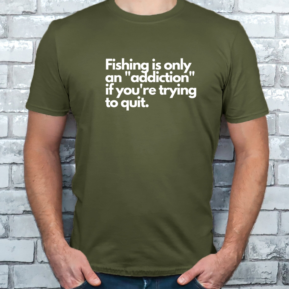 Fishing Addiction Tee