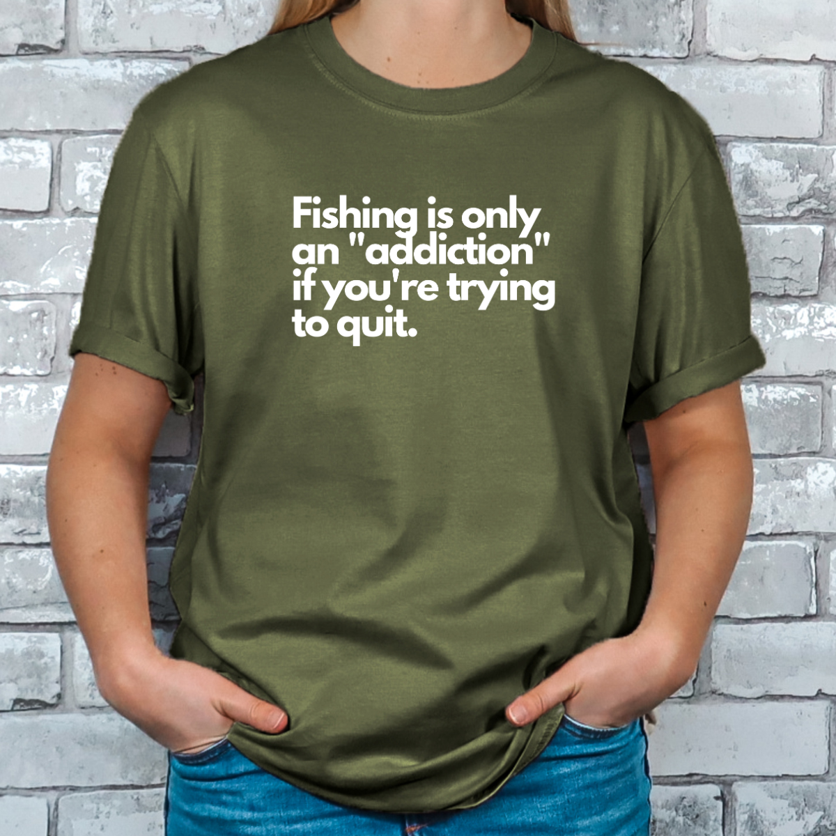 Fishing Addiction Tee