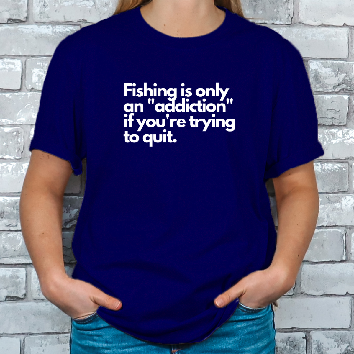 Fishing Addiction Tee