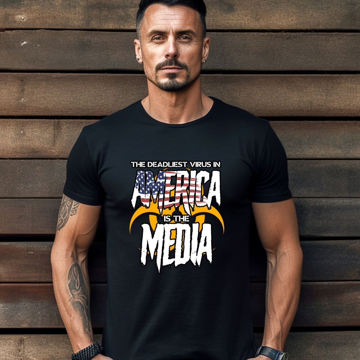 The Deadliest Virus in America is the Media Tee
