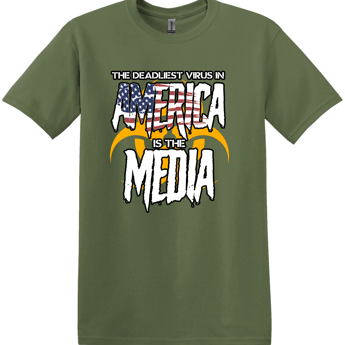 The Deadliest Virus in America is the Media Tee