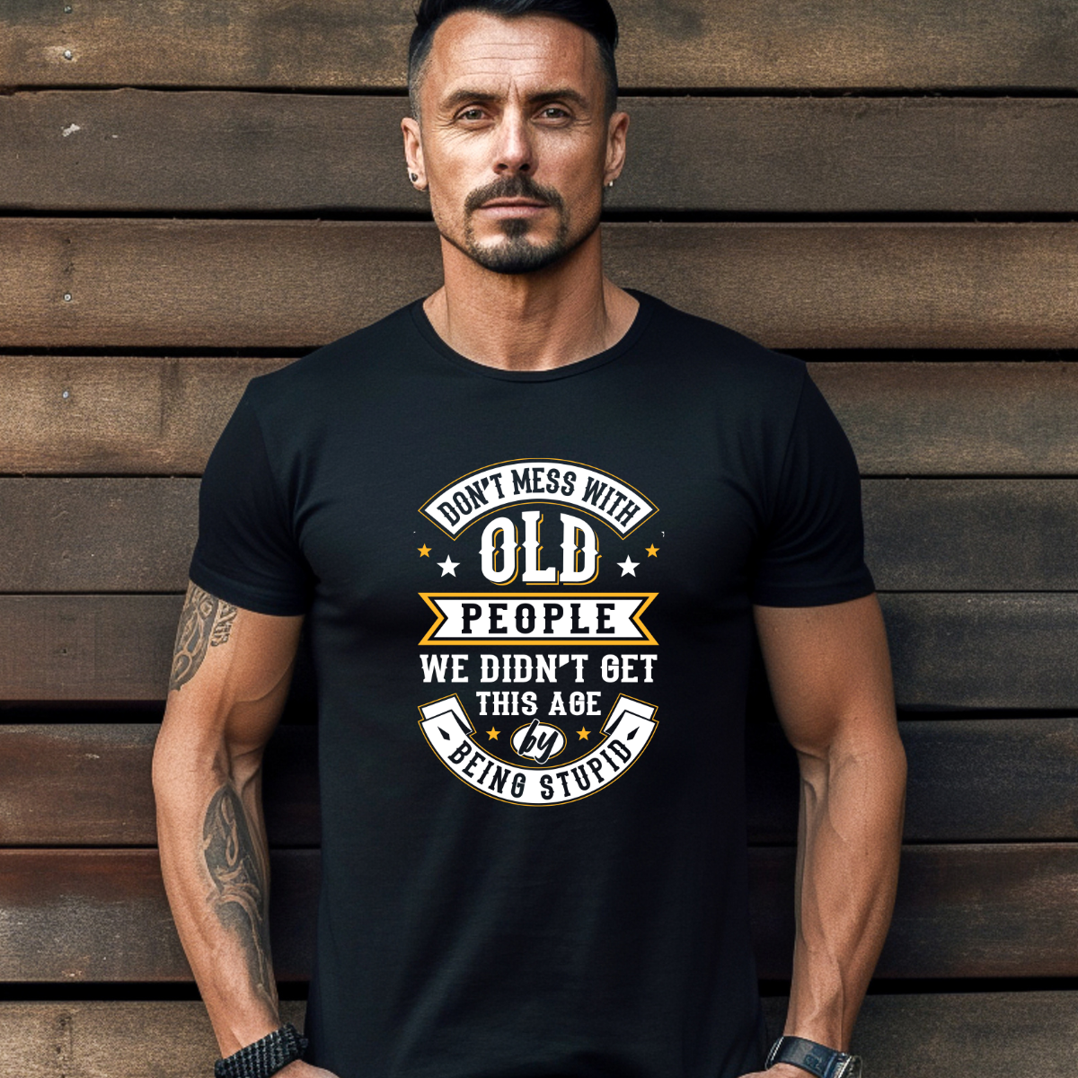 Don't Mess with Old People Tee