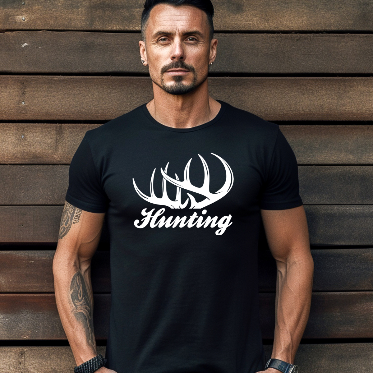 Hunting Antlers Tee