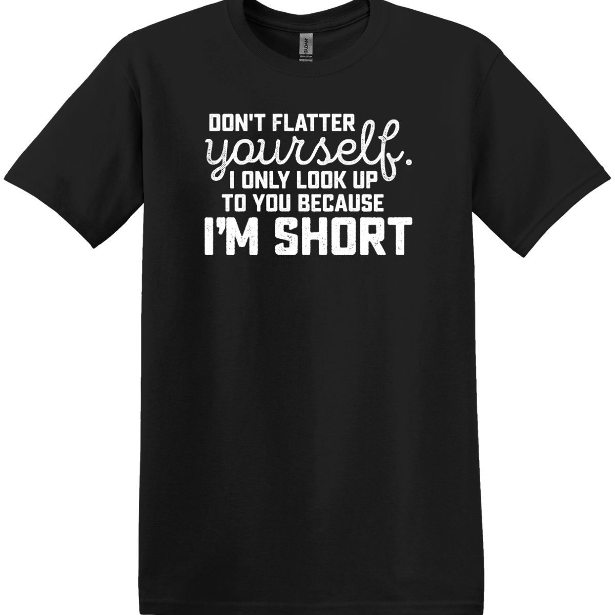 Don't Flatter Yourself, I Only Look Up to You Because I am Short Tee