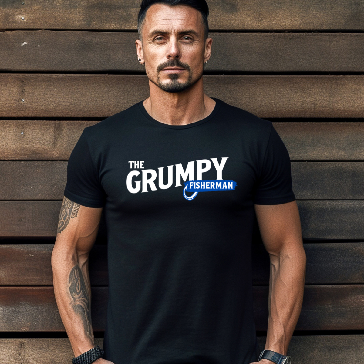 The Grumpy Fisherman Tee