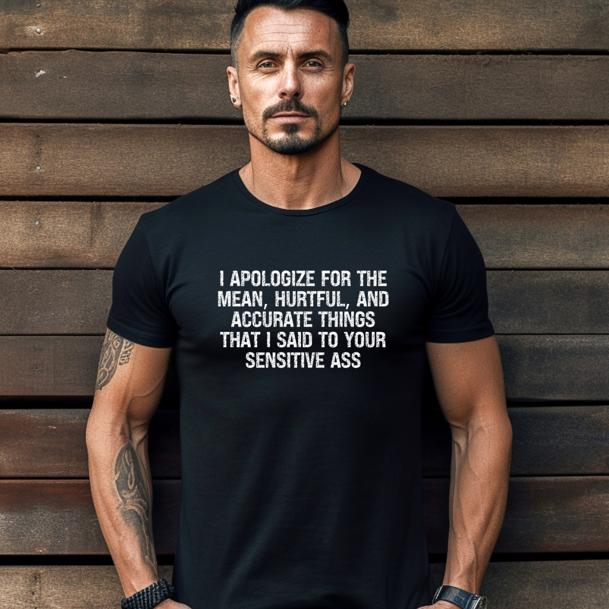 I Apologize for the Mean Hurtful Things Tee