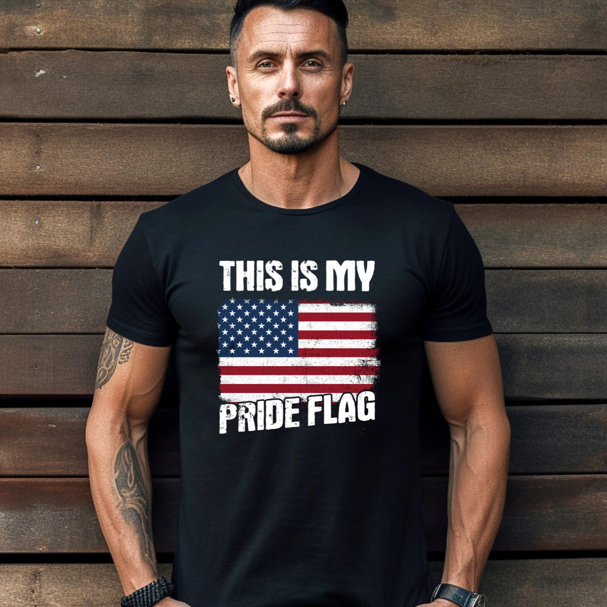 This Is My Pride Flag Tee