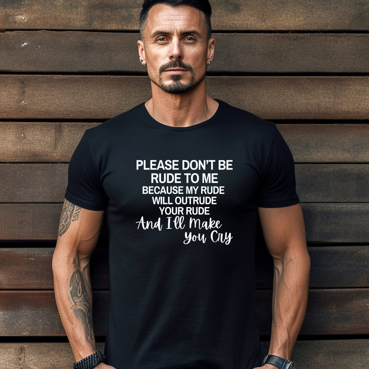 Please Don't Be Rude To Me Tee