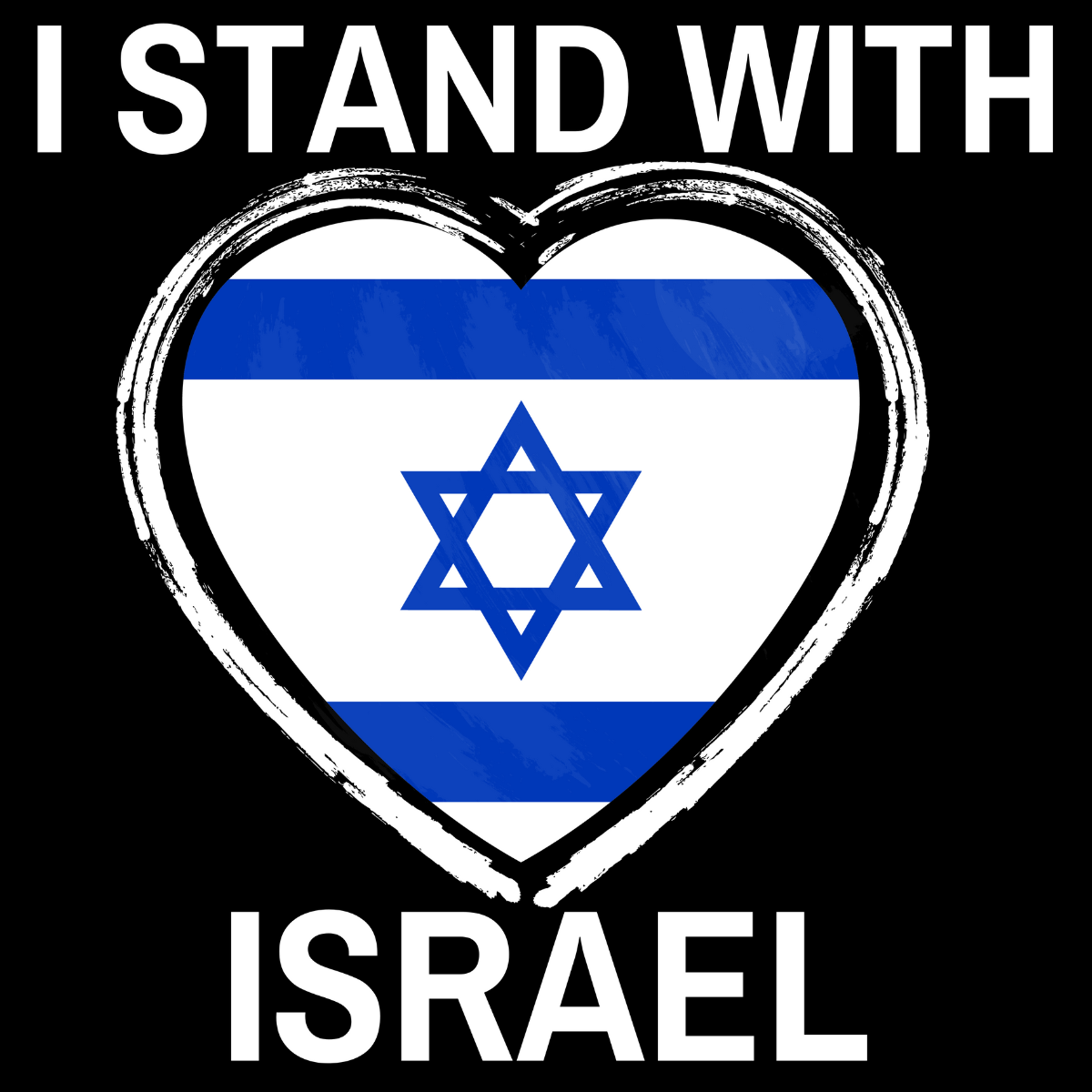 I Stand with Israel Tee