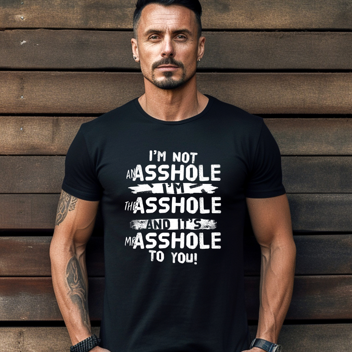 I'm Not an Asshole Tee