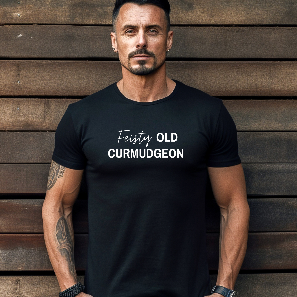 Feisty Old Curmudgeon Tee