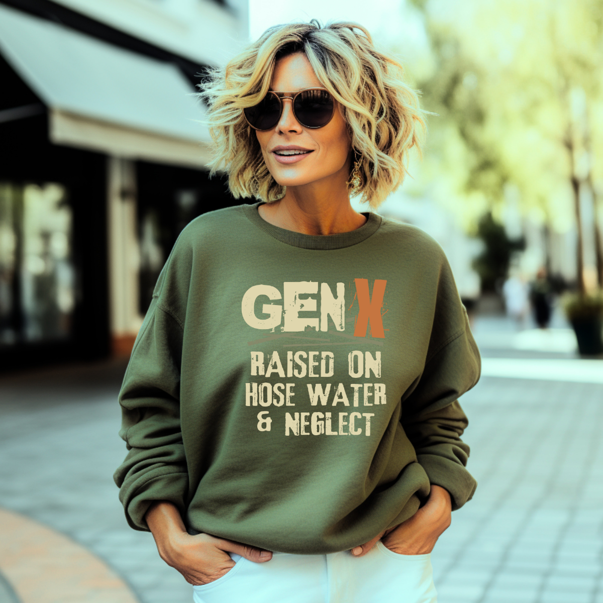 Gen X Raised on Hose Water and Neglect Sweatshirt