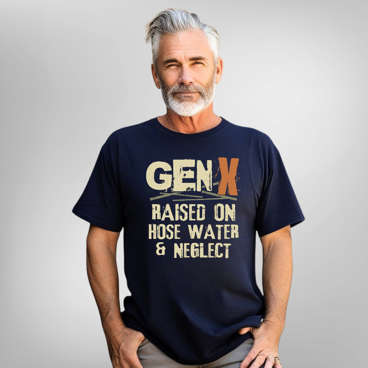 Gen X Raised on Hose Water and Neglect Men's T-Shirt
