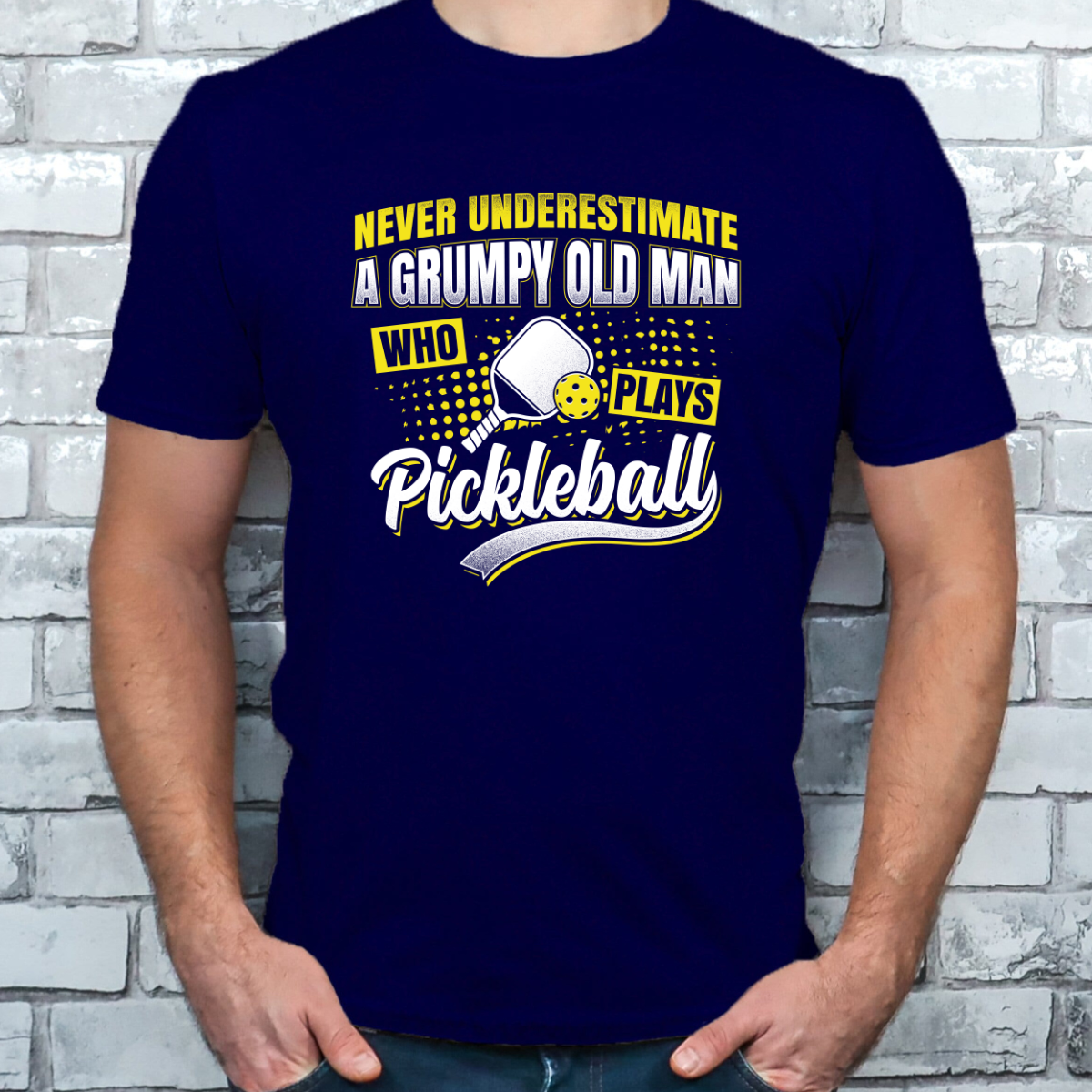 Grumpy Old Man Who Plays Pickleball