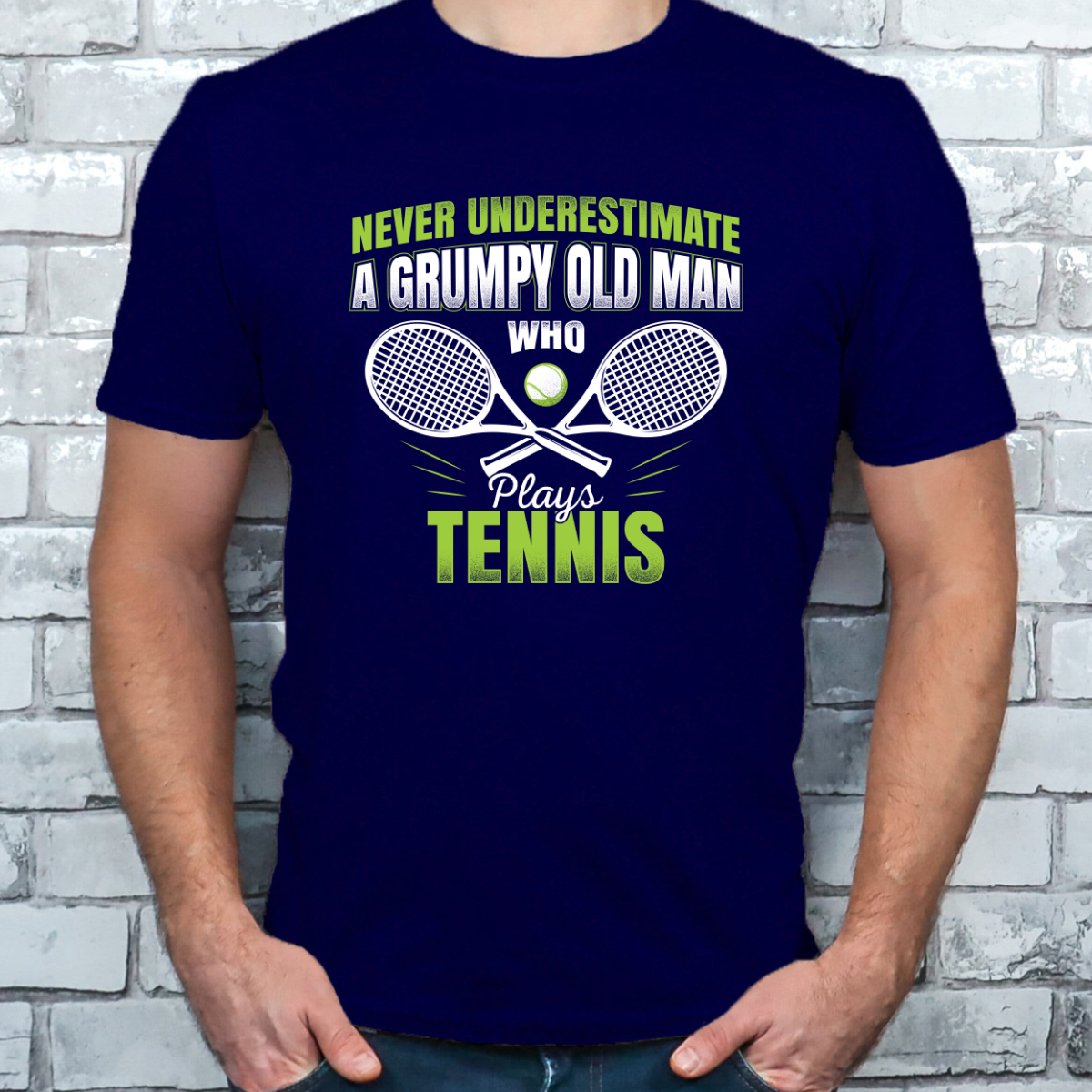 Grumpy Old Man Who Plays Tennis