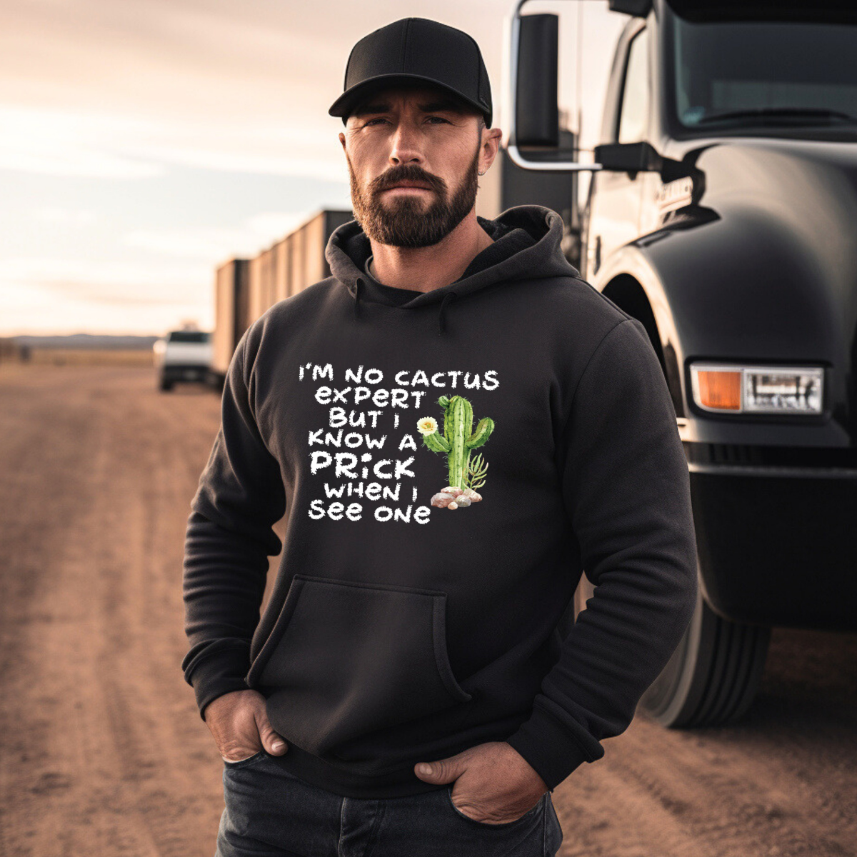 I'm No Cactus Expert Hoodie
