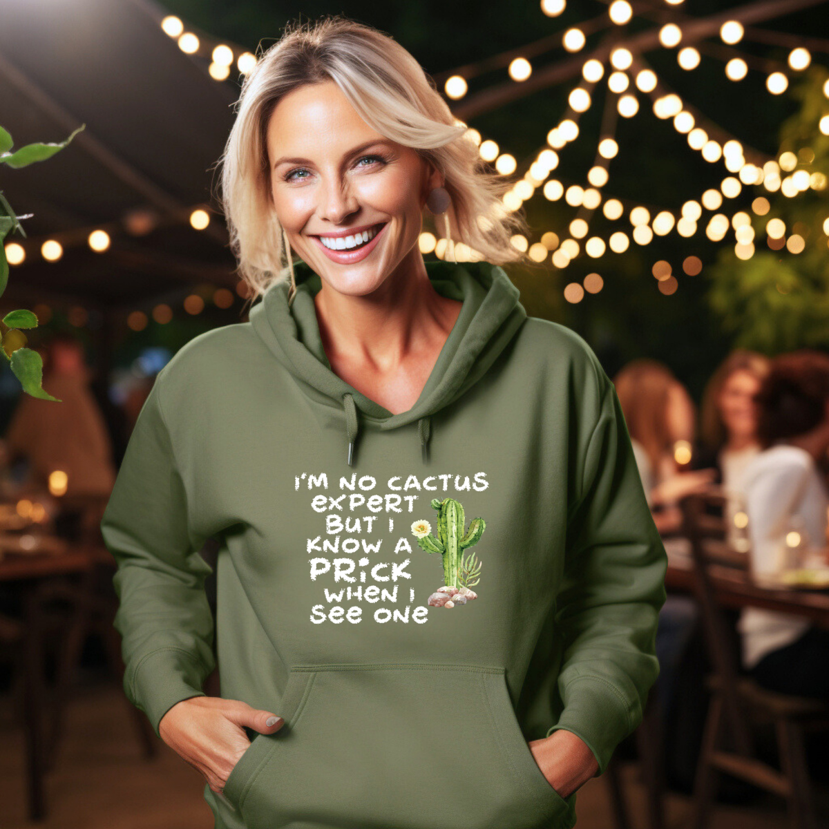 I'm No Cactus Expert Hoodie