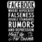 Facebook Where Hipocrisy Tee