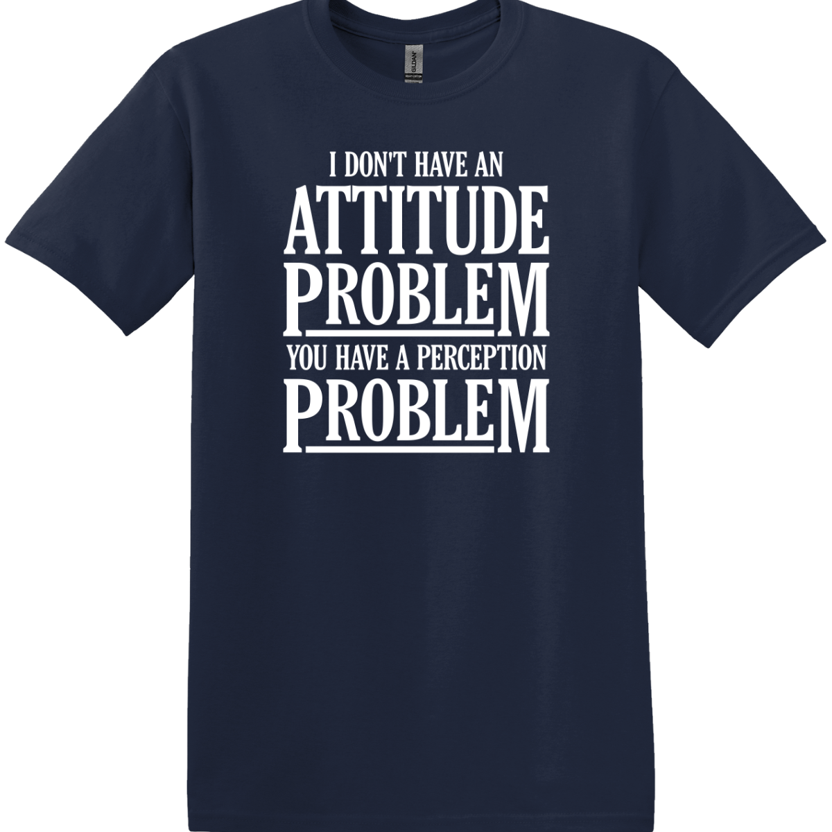 I Don't Have an Attitude Problem Tee