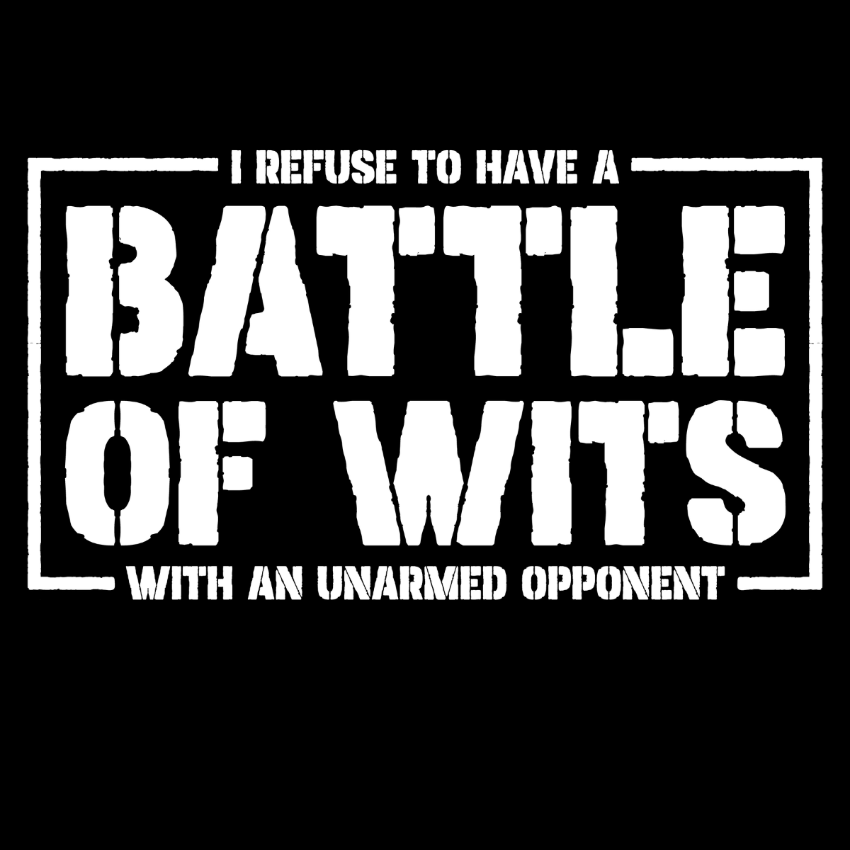 Battle of Wits Tee