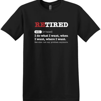 Retired Definition Tee