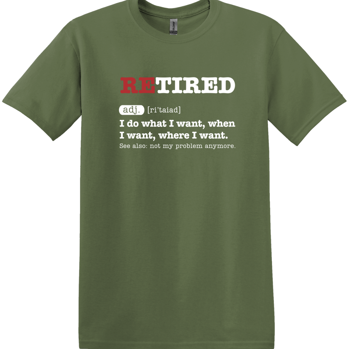 Retired Definition Tee