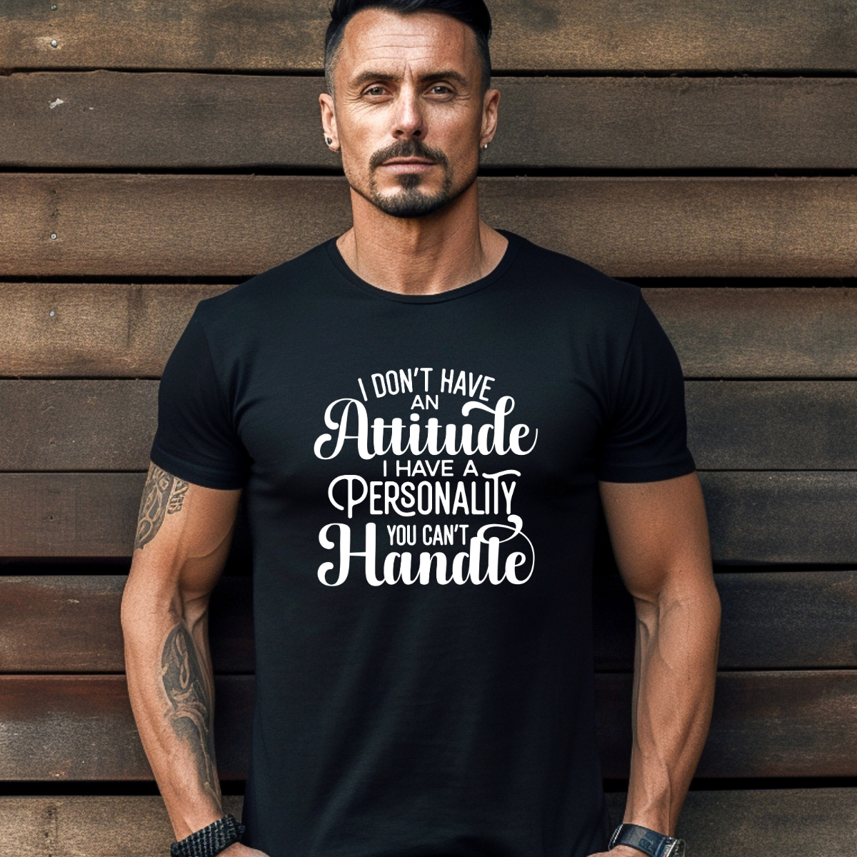 I Don't Have an Attitude Tee