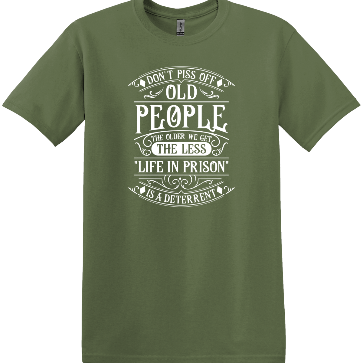 Don't Piss Off Old People Tee