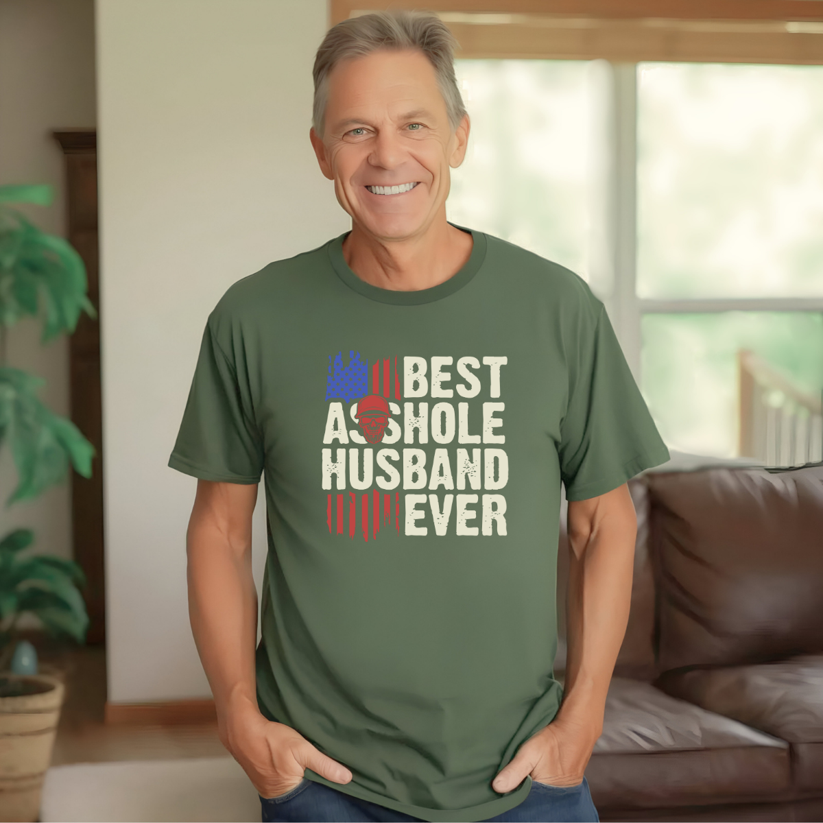 Best A**hole Husband Ever Men's T-Shirt