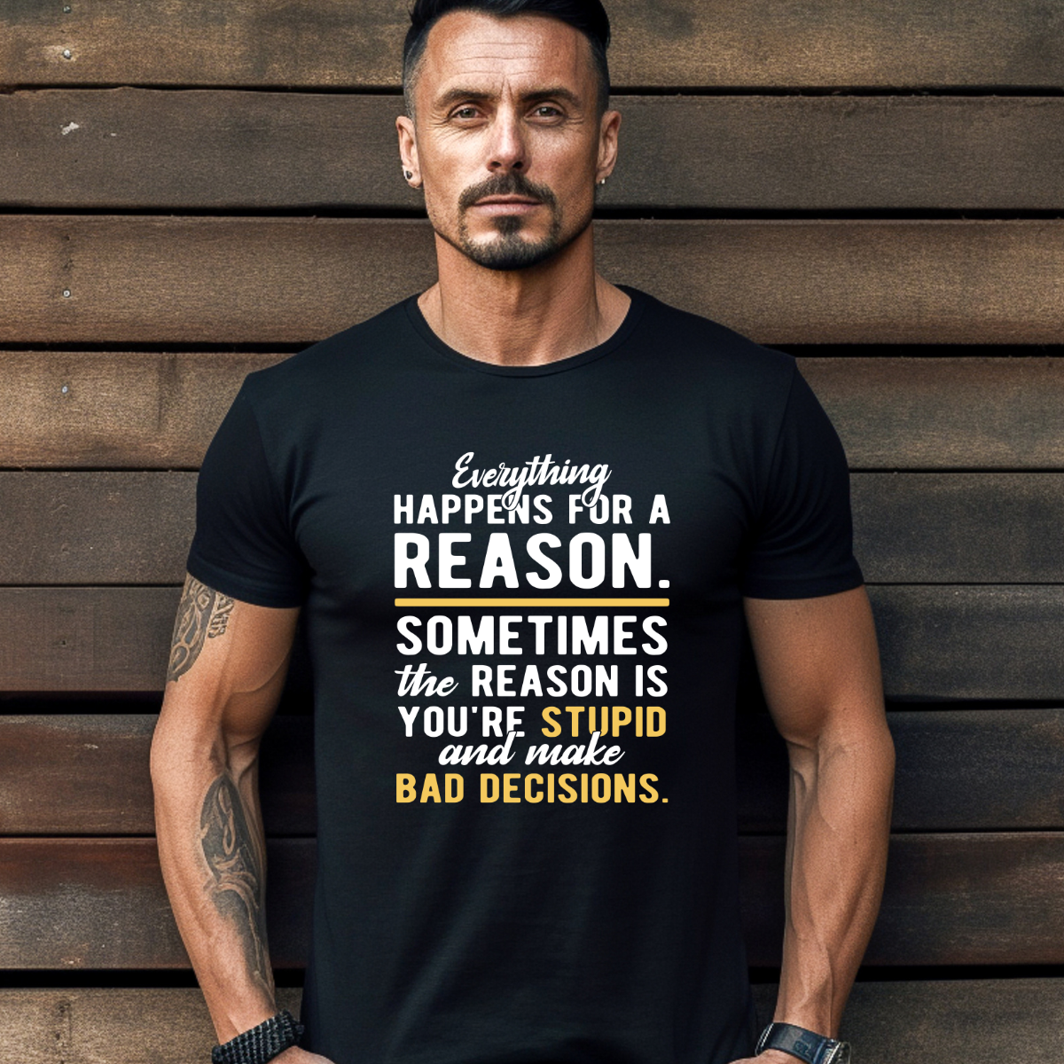 Everything Happens for a Reason Tee