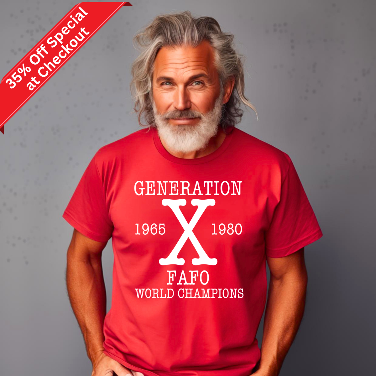 Generation X - FAFO World Champions Men's T-Shirt