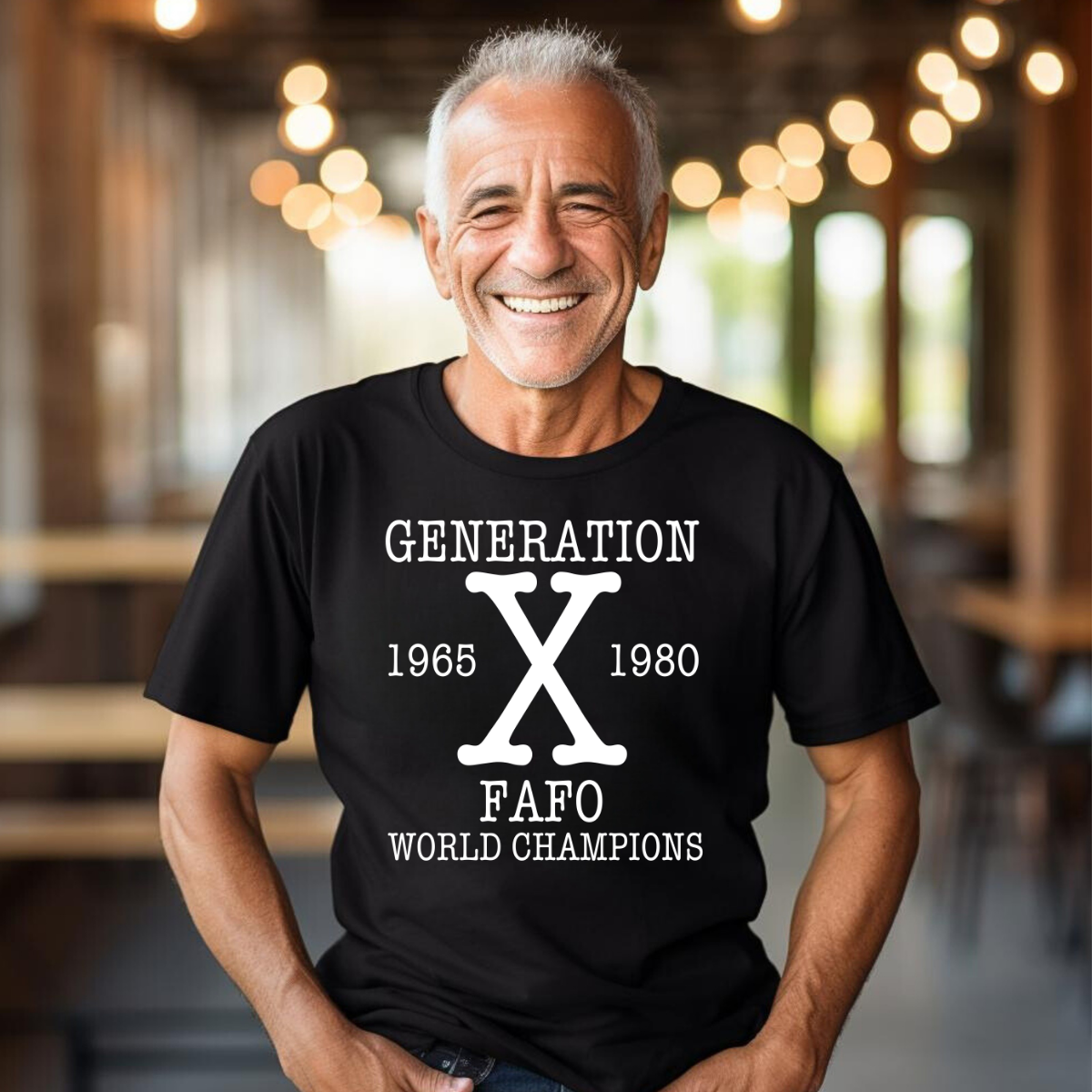 Generation X - FAFO World Champions Men's T-Shirt