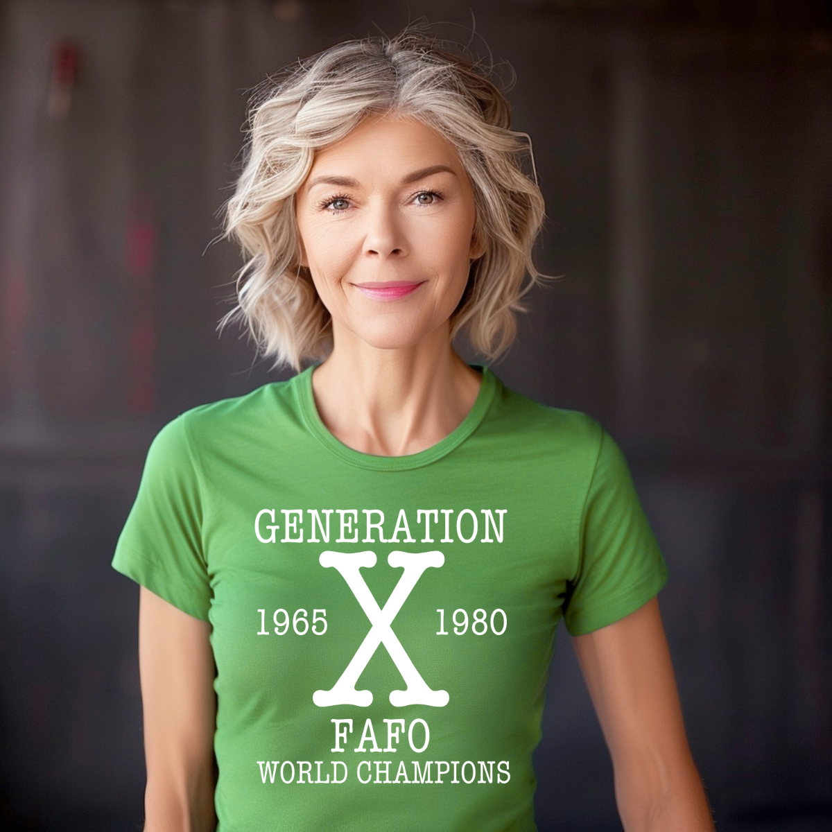 Generation X - FAFO World Champions Women's Fitted Tee