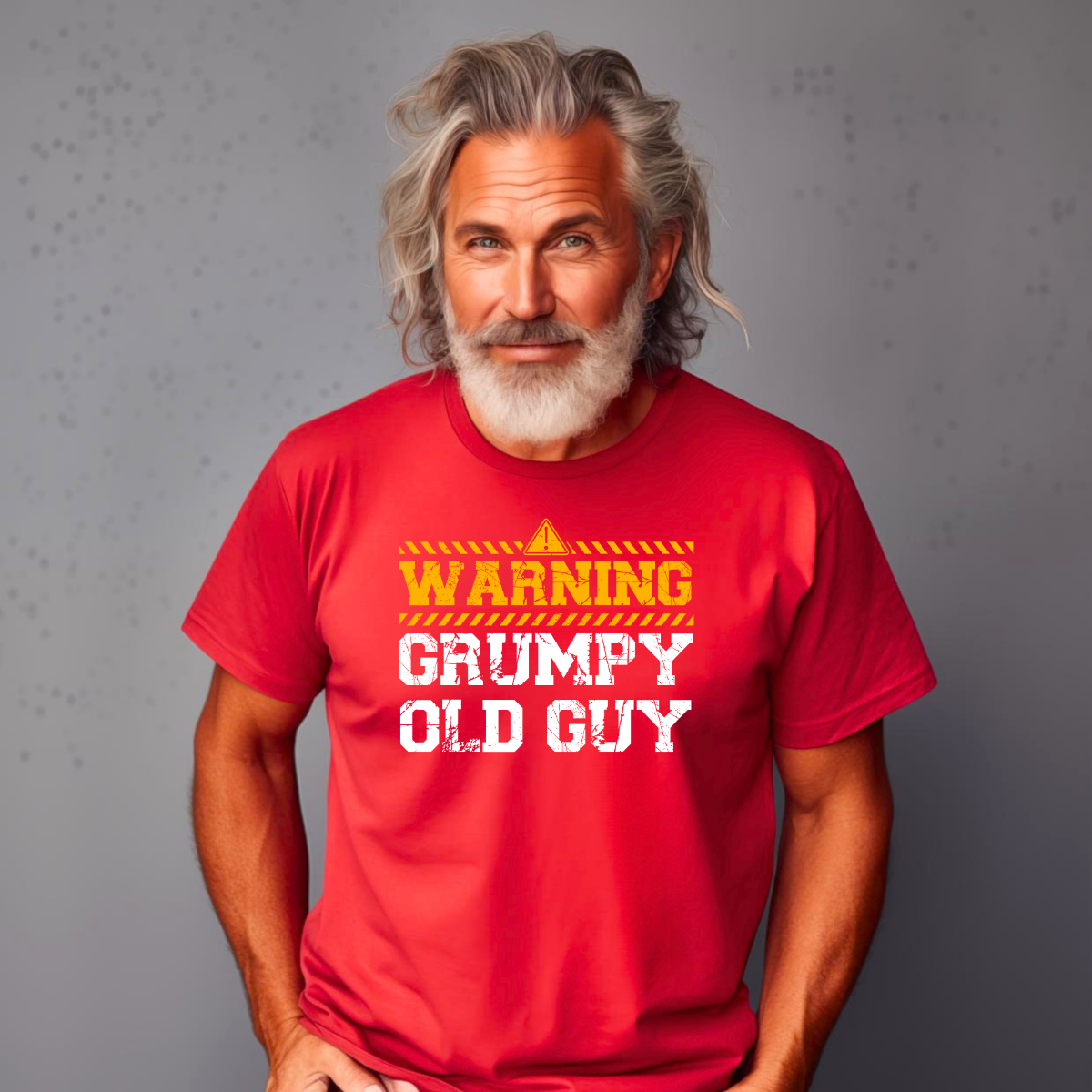 Warning Grumpy Old Guy Men's T-Shirt