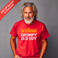 Warning Grumpy Old Guy Men's T-Shirt