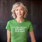 I'm Married to a Grumpy Old Guy Women's Fitted Tee